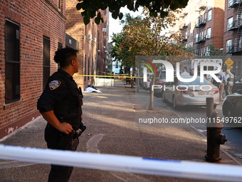 A 26-year-old male is shot in the head and pronounced dead on the scene in Bronx, New York, United States, on September 5, 2024. At approxim...