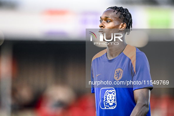 Netherlands player Emmanuel Emegha during the match between the Netherlands and North Macedonia at the Yanmar Stadium for the Qualification...