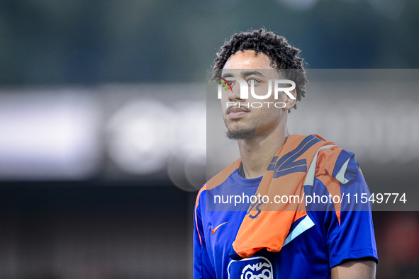 Netherlands player Tyrese Asante during the match between the Netherlands and North Macedonia at the Yanmar Stadium for the Qualification EK...