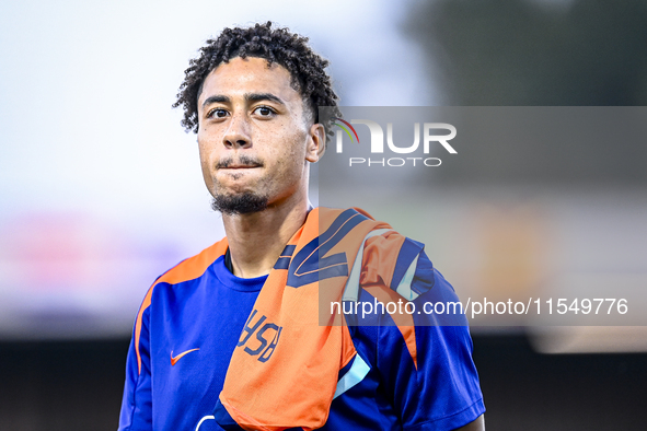 Netherlands player Tyrese Asante during the match between the Netherlands and North Macedonia at the Yanmar Stadium for the Qualification EK...