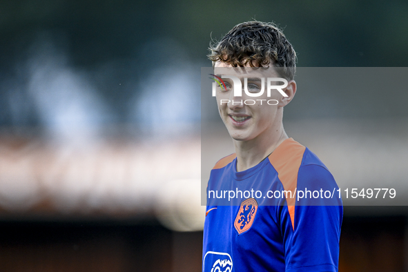 Netherlands player Youri Baas during the match between the Netherlands and North Macedonia at the Yanmar Stadium for the Qualification EK 20...