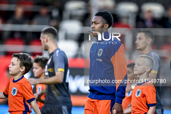 Netherlands player Antoni Milambo during the match between the Netherlands and North Macedonia at the Yanmar Stadium for the Qualification E...