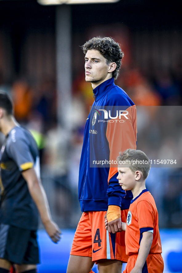 Netherlands player Finn van Breemen during the match between the Netherlands and North Macedonia at the Yanmar Stadium for the Qualification...