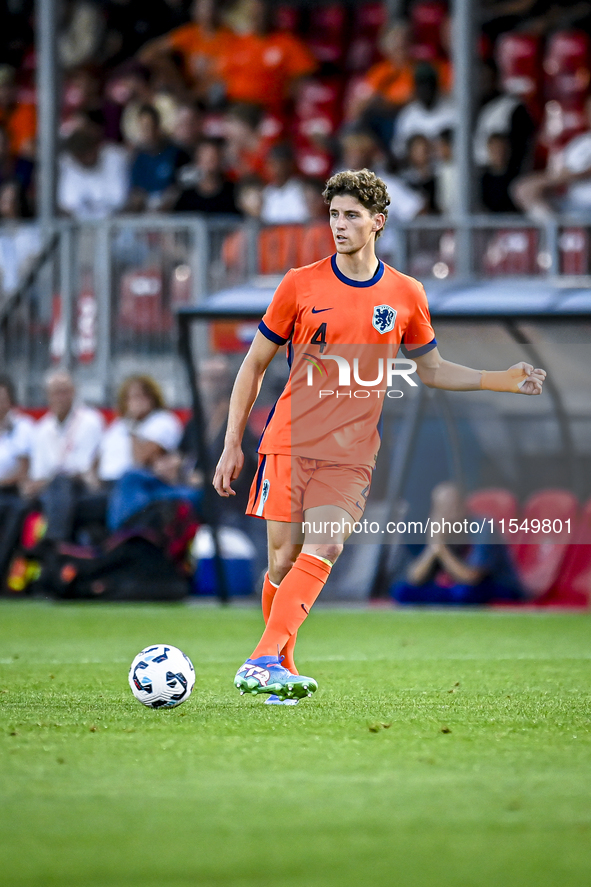 Netherlands player Finn van Breemen during the match between the Netherlands and North Macedonia at the Yanmar Stadium for the Qualification...