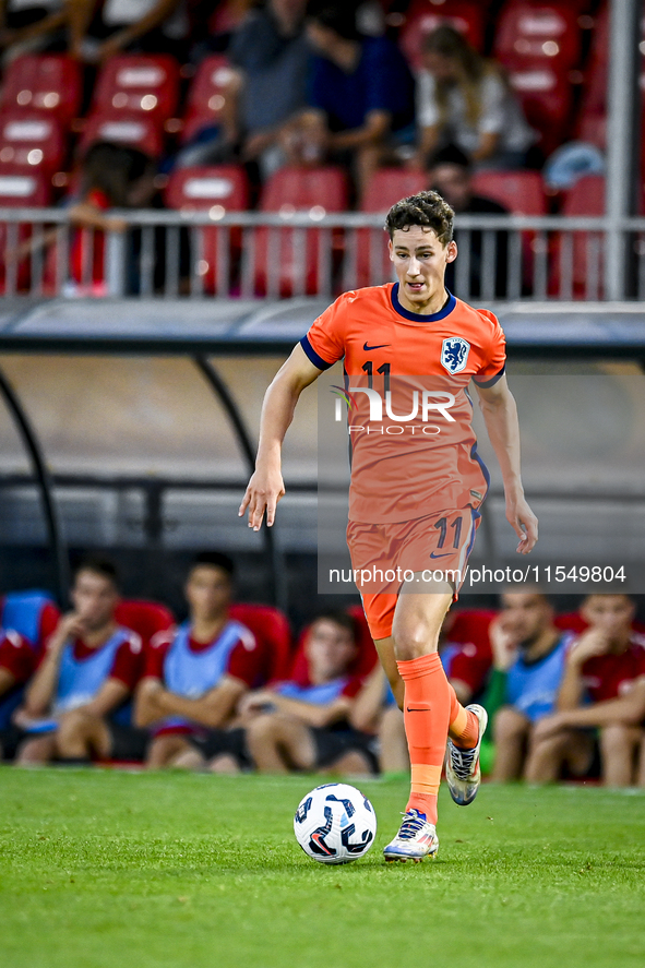 Netherlands player Ruben van Bommel during the match between the Netherlands and North Macedonia at the Yanmar Stadium for the Qualification...