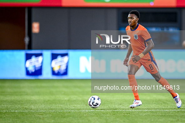 Netherlands player Antoni Milambo during the match between the Netherlands and North Macedonia at the Yanmar Stadium for the Qualification E...