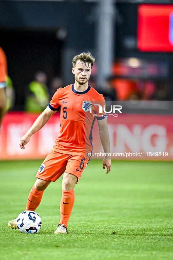 Netherlands player Dirk Proper during the match between the Netherlands and North Macedonia at the Yanmar Stadium for the Qualification EK 2...