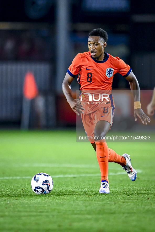 Netherlands player Antoni Milambo during the match between the Netherlands and North Macedonia at the Yanmar Stadium for the Qualification E...