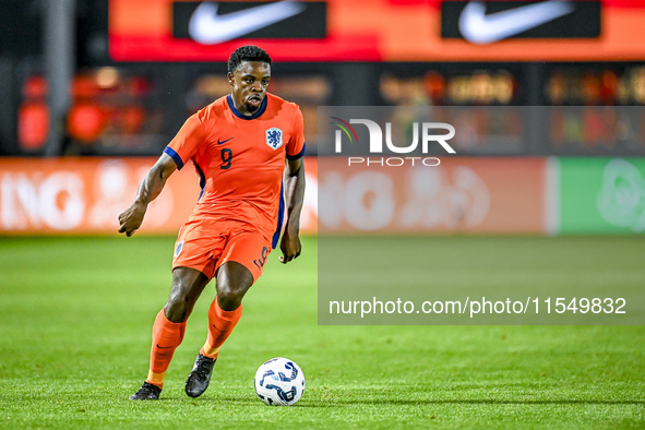 Netherlands player Noah Ohio during the match between the Netherlands and North Macedonia at the Yanmar Stadium for the Qualification EK 202...