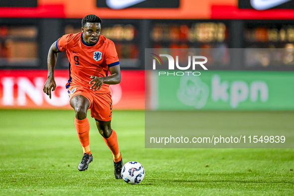 Netherlands player Noah Ohio during the match between the Netherlands and North Macedonia at the Yanmar Stadium for the Qualification EK 202...