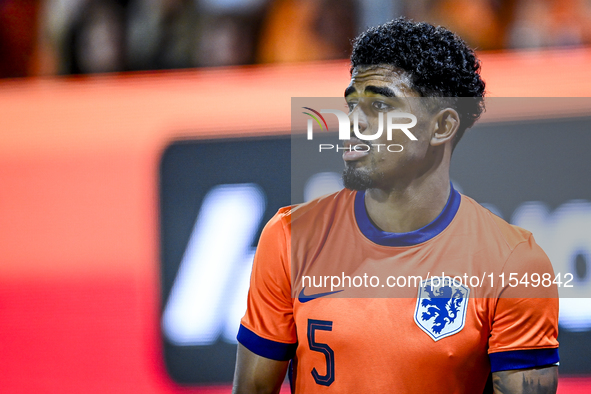 Netherlands player Ian Maatsen during the match between the Netherlands and North Macedonia at the Yanmar Stadium for the Qualification EK 2...