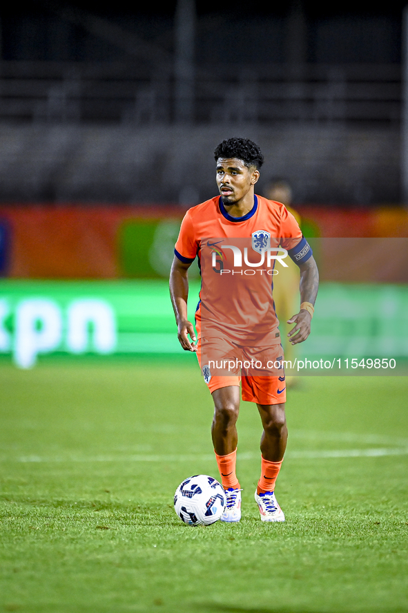 Netherlands player Ian Maatsen during the match between the Netherlands and North Macedonia at the Yanmar Stadium for the Qualification EK 2...