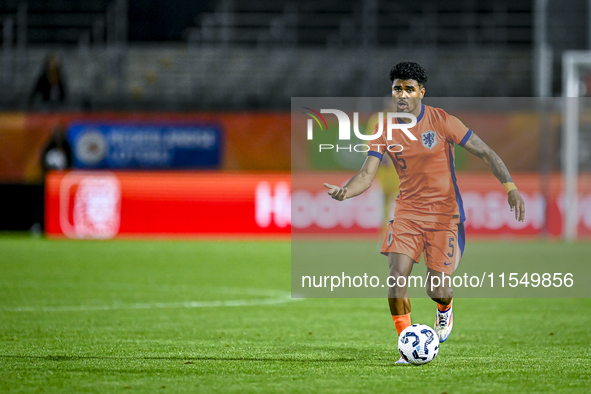 Netherlands player Ian Maatsen during the match between the Netherlands and North Macedonia at the Yanmar Stadium for the Qualification EK 2...