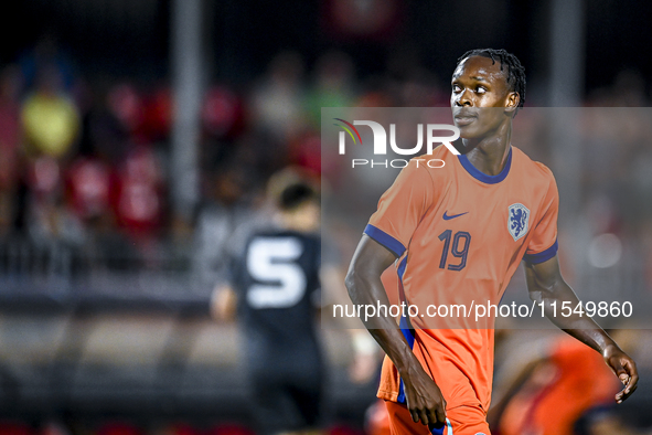 Netherlands player Emmanuel Emegha during the match between the Netherlands and North Macedonia at the Yanmar Stadium for the Qualification...