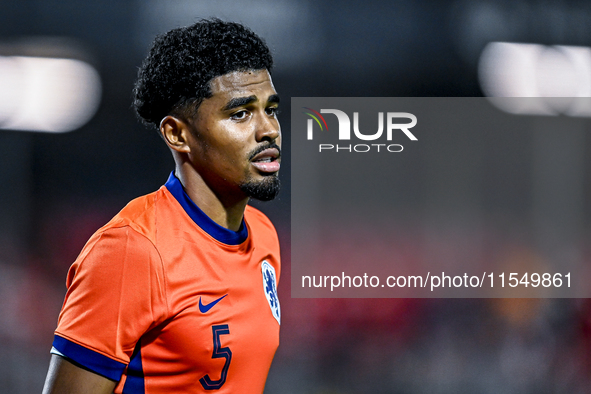 Netherlands player Ian Maatsen during the match between the Netherlands and North Macedonia at the Yanmar Stadium for the Qualification EK 2...