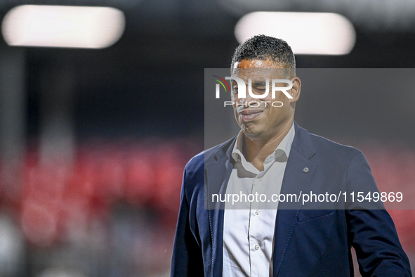 Netherlands trainer coach Michael Reiziger during the match between the Netherlands and North Macedonia at the Yanmar Stadium for the Qualif...