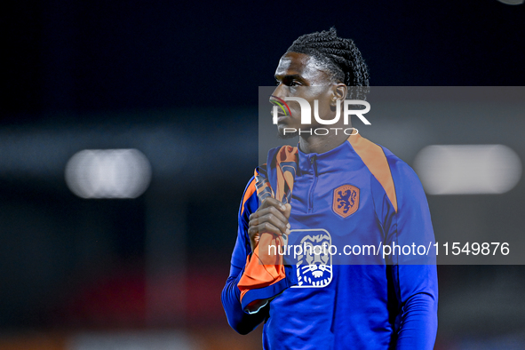 Netherlands player Ezechiel Banzuzi during the match between the Netherlands and North Macedonia at the Yanmar Stadium for the Qualification...