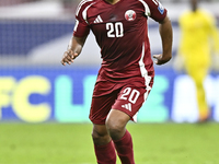 Ahmed Fathy of Qatar during the qualification 3rd round for the FIFA World Cup 2026 group A match between Qatar and the United Arab Emirates...