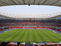 General exterior view of Ahmad Bin Ali Stadium before the qualification 3rd round for the FIFA World Cup 2026 group A match between Qatar an...