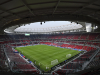 General exterior view of Ahmad Bin Ali Stadium before the qualification 3rd round for the FIFA World Cup 2026 group A match between Qatar an...