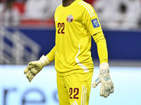 Meshaal Barsham of Qatar during the qualification 3rd round for the FIFA World Cup 2026 group A match between Qatar and United Arab Emirates...