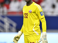 Meshaal Barsham of Qatar during the qualification 3rd round for the FIFA World Cup 2026 group A match between Qatar and United Arab Emirates...