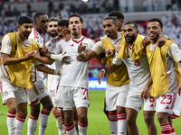 Ali Saleh Amro (#7) of the United Arab Emirates celebrates after scoring a goal during the qualification 3rd round for the FIFA World Cup 20...