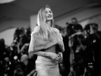 Angelina Jolie attends a red carpet for ''Maria'' during the 81st Venice International Film Festival in Venice, Italy, on August 29, 2024 (