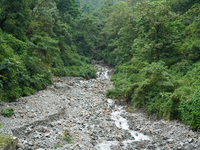 Landslides occur due to heavy rainfall in Dhankuta, Nepal, on September 06, 2024 (