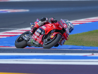 Enea Bastianini (Ita-Ducati Lenovo Team) participates in the Gran Premio Red Bull di San Marino e della Riviera di Rimini Free Practice Moto...