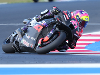 Aleix Espargaro (Spa-Aprilia Racing) participates in the Gran Premio Red Bull di San Marino e della Riviera di Rimini Free Practice MotoGP o...