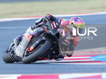 Aleix Espargaro (Spa-Aprilia Racing) participates in the Gran Premio Red Bull di San Marino e della Riviera di Rimini Free Practice MotoGP o...