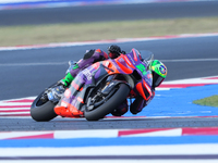 Franco Morbidelli (Ita-Pramac Racing Ducati) participates in the Gran Premio Red Bull di San Marino e della Riviera di Rimini Free Practice...