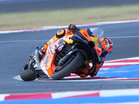 Pol Espargaro of Red Bull KTM Factory Racing participates in the Gran Premio Red Bull di San Marino e della Riviera di Rimini Free Practice...