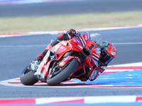 Francesco Bagnaia (Ita-Ducati Lenovo Team) participates in the Gran Premio Red Bull di San Marino e della Riviera di Rimini Free Practice Mo...