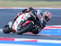 Takaaki Nakagami (Gia-Honda LCR) participates in the Gran Premio Red Bull di San Marino e della Riviera di Rimini Free Practice MotoGP on Fr...