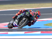 Fabio Quartararo (Fra-Monster Yamaha Team) participates in the Gran Premio Red Bull di San Marino e della Riviera di Rimini Free Practice Mo...