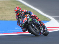 Fabio Quartararo (Fra-Monster Yamaha Team) participates in the Gran Premio Red Bull di San Marino e della Riviera di Rimini Free Practice Mo...