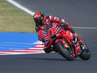 Francesco Bagnaia (Ita-Ducati Lenovo Team) participates in the Gran Premio Red Bull di San Marino e della Riviera di Rimini Free Practice Mo...