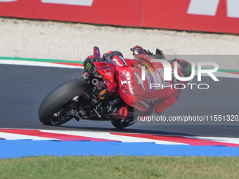 Francesco Bagnaia (Ita-Ducati Lenovo Team) participates in the Gran Premio Red Bull di San Marino e della Riviera di Rimini Free Practice Mo...