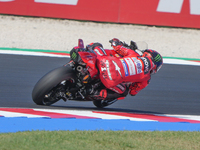 Francesco Bagnaia (Ita-Ducati Lenovo Team) participates in the Gran Premio Red Bull di San Marino e della Riviera di Rimini Free Practice Mo...