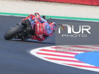 Marc Marquez (Spa-Gresini Racing Ducati) participates in the Gran Premio Red Bull di San Marino e della Riviera di Rimini Free Practice Moto...