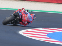 Marc Marquez (Spa-Gresini Racing Ducati) participates in the Gran Premio Red Bull di San Marino e della Riviera di Rimini Free Practice Moto...