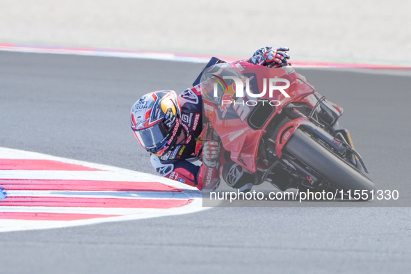 Pedro Acosta (Spa-GASGAS Factory Racing) participates in the Gran Premio Red Bull di San Marino e della Riviera di Rimini Free Practice Moto...