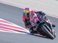 Aleix Espargaro (Spa-Aprilia Racing) participates in the Gran Premio Red Bull di San Marino e della Riviera di Rimini Free Practice MotoGP o...