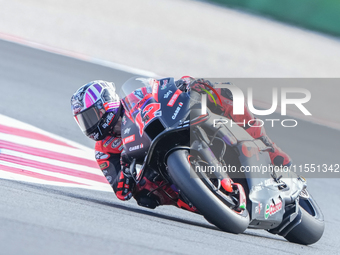 Maverick Vinales (Spa-Aprilia Racing) participates in the Gran Premio Red Bull di San Marino e della Riviera di Rimini Free Practice MotoGP...