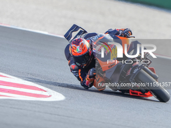 Pol Espargaro of Red Bull KTM Factory Racing participates in the Gran Premio Red Bull di San Marino e della Riviera di Rimini Free Practice...