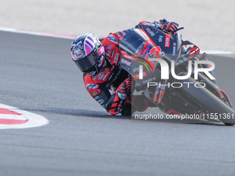 Maverick Vinales (Spa-Aprilia Racing) participates in the Gran Premio Red Bull di San Marino e della Riviera di Rimini Free Practice MotoGP...