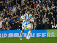 Nicolas Gonzalez of Argentina is in action during the FIFA World Cup 2026 Qualifier match between Argentina and Chile at Estadio Mas Monumen...