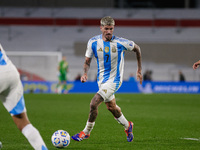 Rodrigo de Paul of Argentina is in action during the FIFA World Cup 2026 Qualifier match between Argentina and Chile at Estadio Mas Monument...